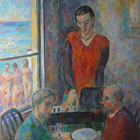 Three Graces. Cafe "Bernard Shaw", 2004